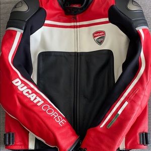 Dainese Ducati C2P leather Motorcycle Jacket